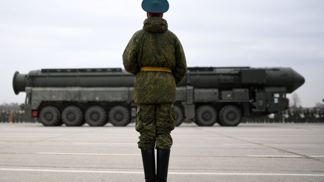Подвижной грунтовой ракетный комплекс пятого поколения Ярс. Архивное фото