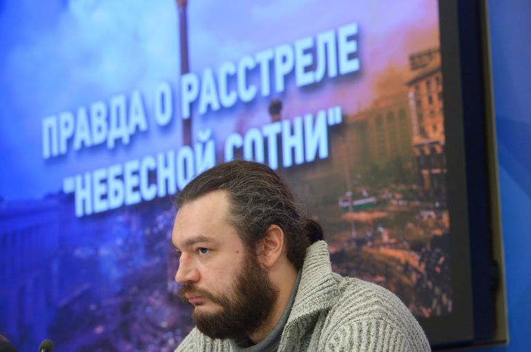 Автор расследования РИА Новости о грузинских снайперах Андрей Веселов во время пресс-конференции Правда о расстреле Небесной сотни в МИА Россия сегодня. 19 февраля 2018 Автор расследования РИА Новости о грузинских снайперах Андрей Веселов во время пресс-конференции Правда о расстреле Небесной сотни в МИА Россия сегодня. 19 февраля 2018