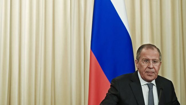 Министр иностранных дел России Сергей Лавров. Архивное фото