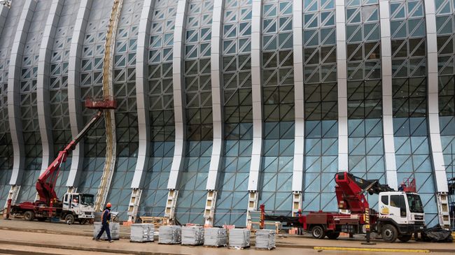 Строительство нового терминала аэропорта Симферополь
