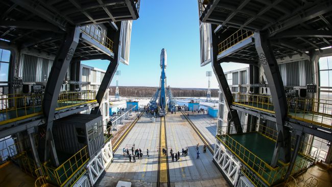 Космодром Восточный. Архивное фото Космодром Восточный. Архивное фото