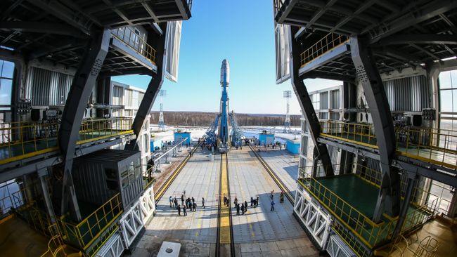 Космодром Восточный. Архивное фото Космодром Восточный. Архивное фото