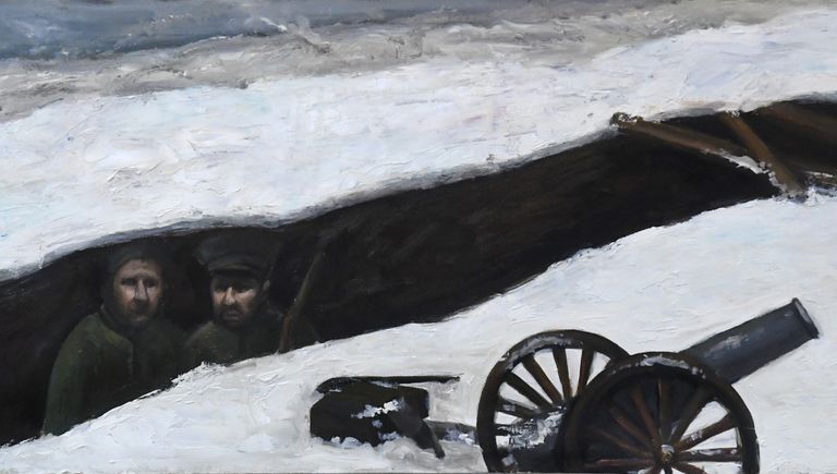 В окопе, Ивлева Олеся В окопе, Ивлева Олеся