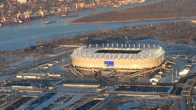 Футбольный стадион Ростов Арена в Ростове-на-Дону