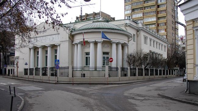 Здание посольства Австрии в Москве. Архивное фото