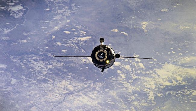 Грузовой космический корабль Прогресс МС-08. 15 февраля 2018 года Грузовой космический корабль Прогресс МС-08. 15 февраля 2018 года