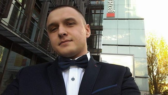Польский журналист Томаш Мацейчук Польский журналист Томаш Мацейчук