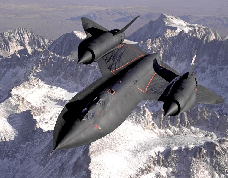 Самолет Lockheed SR-71 Blackbird Самолет Lockheed SR-71 Blackbird