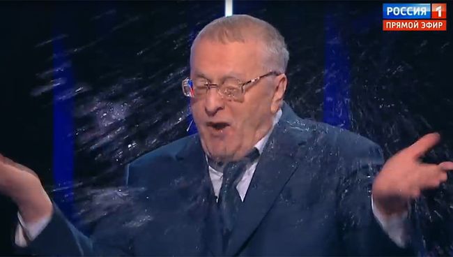 Стоп-кадр дебатов на канале Россия 1