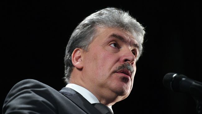 Кандидат в президенты РФ Павел Грудинин. Архивное фото Кандидат в президенты РФ Павел Грудинин. Архивное фото