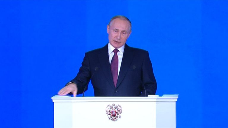 Путин о возможностях принципиально новой ракеты с ядерной энергетической установкой