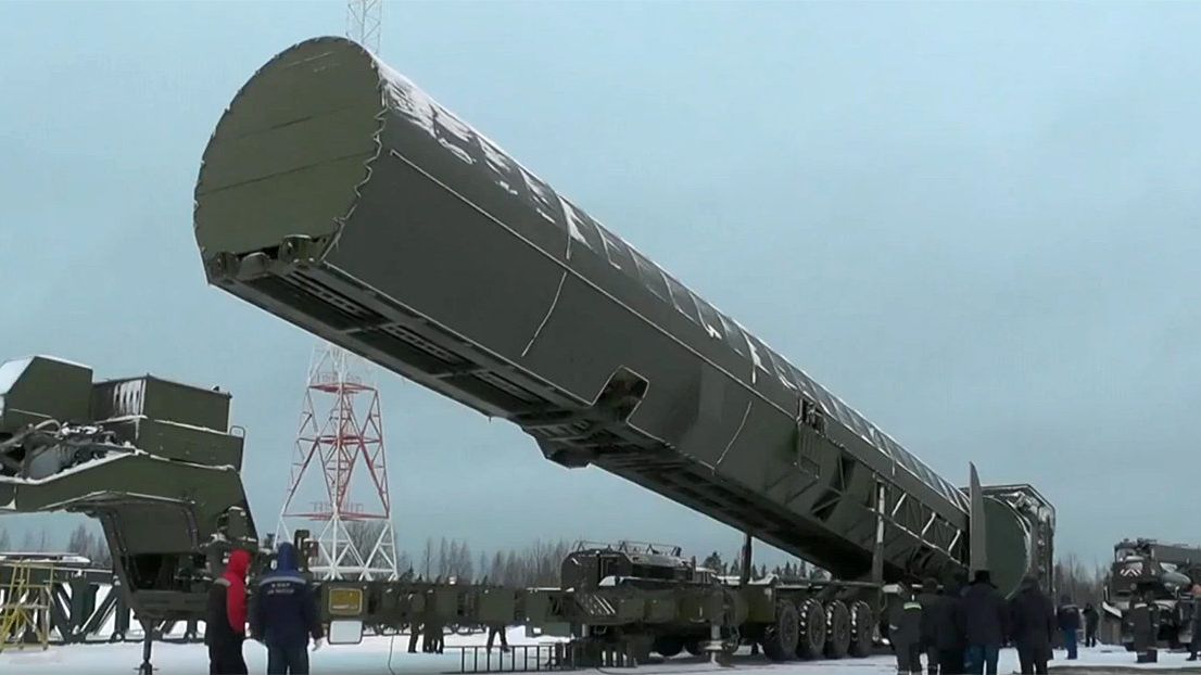 Демонстрация испытаний ракетного комплекса стратегического назначения Сармат Демонстрация испытаний ракетного комплекса стратегического назначения Сармат - РИА Новости, 1920, 11.02.2023