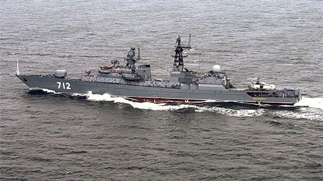 Сторожевой корабль Балтийского флота Неустрашимый