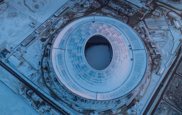 Стадион Нижний Новгород, где пройдут матчи чемпионата мира по футболу 2018