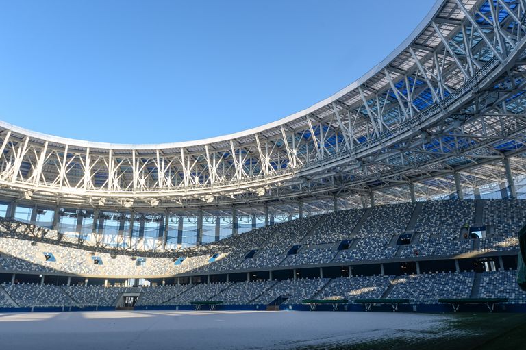 Стадион Нижний Новгород, где пройдут матчи чемпионата мира по футболу 2018