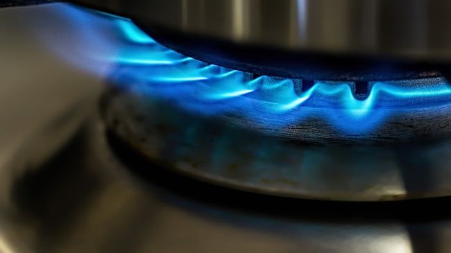 Пламя в газовояй горелке