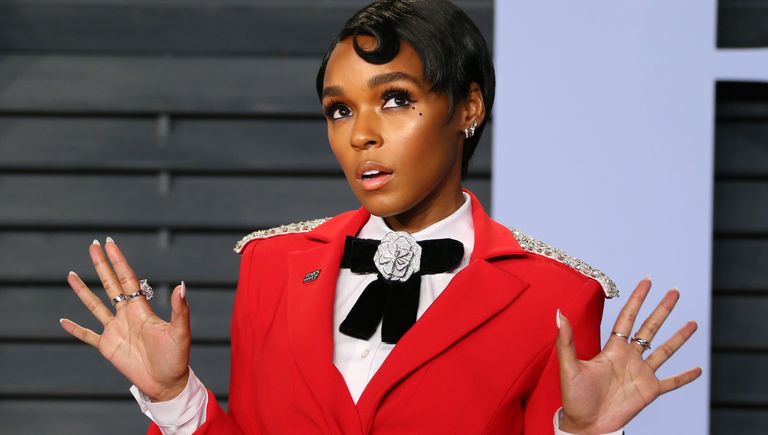 Жанель Монэ на Vanity Fair Oscar Party. 4 марта 2018