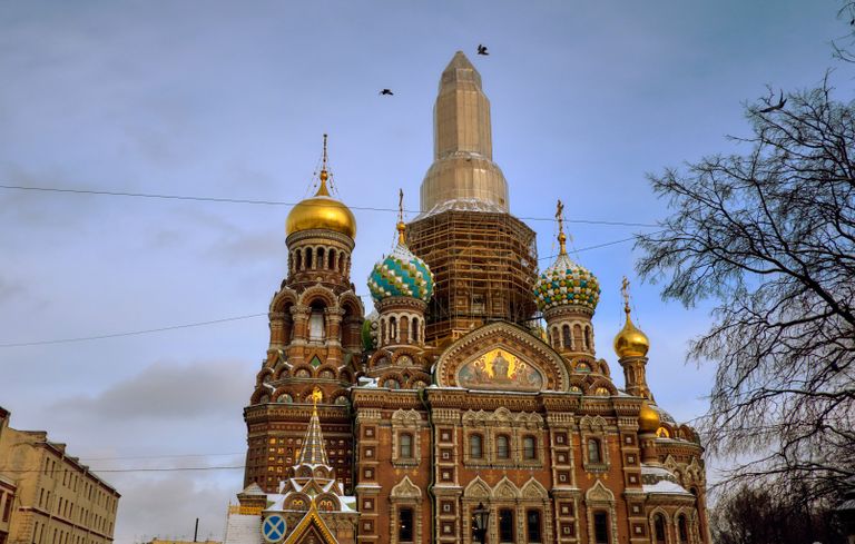 Реставрация храма Спаса на Крови в Санкт-Петербурге