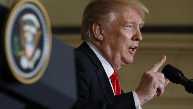 Президент США Дональд Трамп