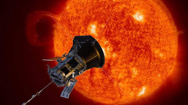 Зонд Parker Solar Probe в представлении художника Зонд Parker Solar Probe в представлении художника