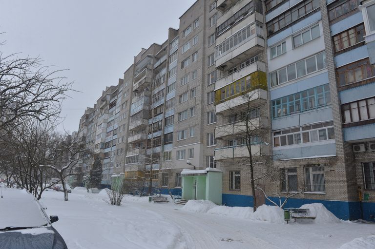 Дом на улице Урицкого в Бобруйске, где жила Настя Рыбка, потом эту квартиру она оставит второму мужу Дом на улице Урицкого в Бобруйске, где жила Настя Рыбка, потом эту квартиру она оставит второму мужу