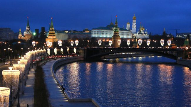 Ночная Москва