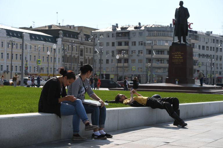 Благоустроенные улицы и площади Москвы в рамках программы Моя Улица