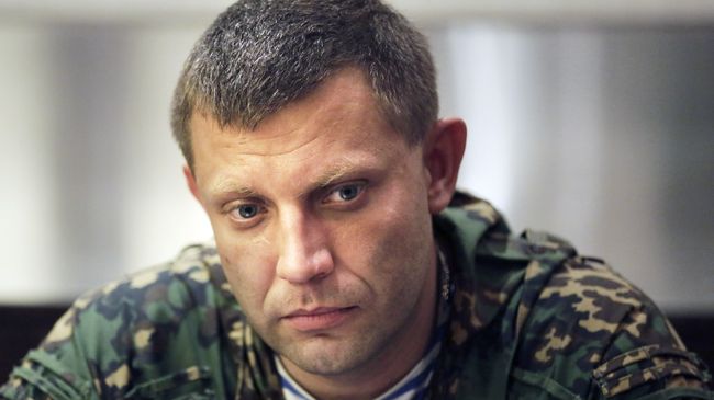 Глава ДНР Александр Захарченко Глава ДНР Александр Захарченко