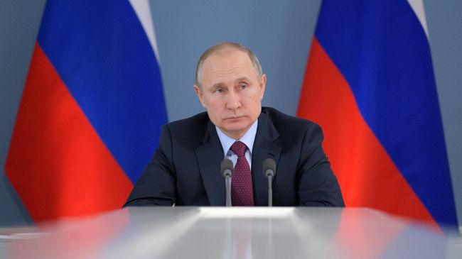 Президент РФ Владимир Путин. архивное фото Президент РФ Владимир Путин. архивное фото