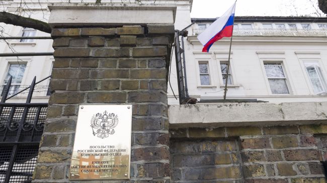 Посольство Российской Федерации в Великобритании. Архивное фото Посольство Российской Федерации в Великобритании. Архивное фото