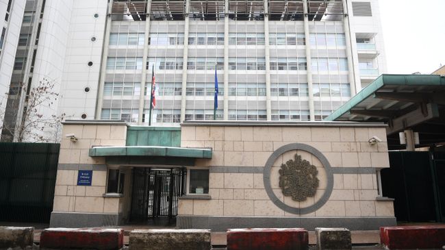 Здание посольства Великобритании в России. Архивное фото