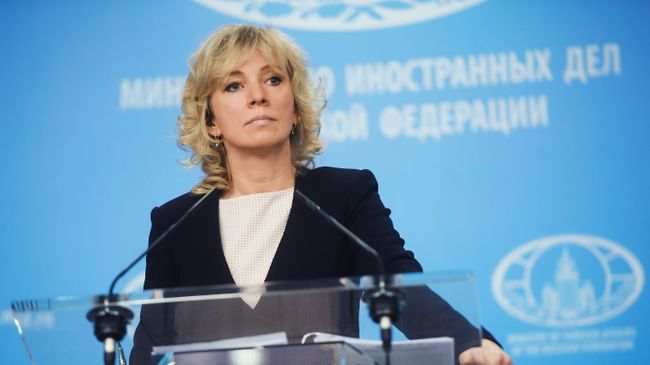 Официальный представитель министерства иностранных дел России Мария Захарова во время брифинга в Москве. 15 марта 2018 Официальный представитель министерства иностранных дел России Мария Захарова во время брифинга в Москве. 15 марта 2018