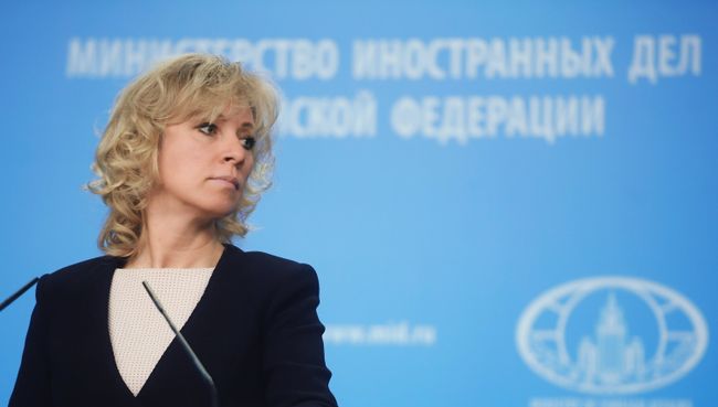 Официальный представитель министерства иностранных дел России Мария Захарова. Архивное фото Официальный представитель министерства иностранных дел России Мария Захарова. Архивное фото