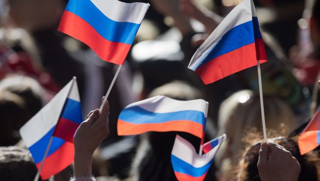 Митинг в Севастополе в честь годовщины воссоединения Крыма с Россией. Архивное фото Митинг в Севастополе в честь годовщины воссоединения Крыма с Россией. Архивное фото