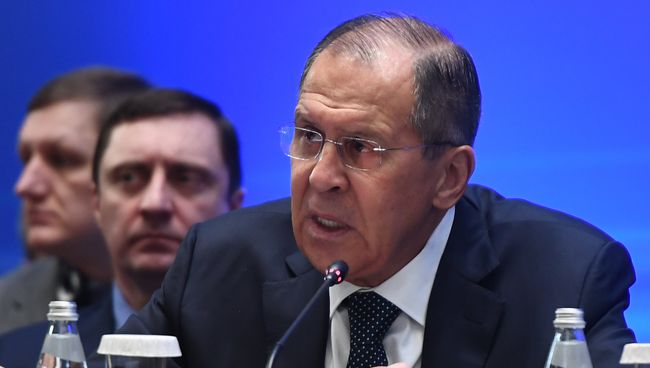 Министр иностранных дел РФ Сергей Лавров. Архивное фото