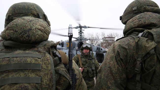 Военнослужащие во время учений. Архивное фото Военнослужащие во время учений. Архивное фото