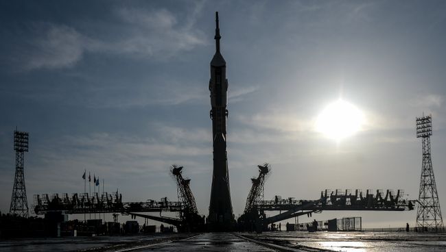 На стартовой площадке космодрома Байконур. Архивное фото На стартовой площадке космодрома Байконур. Архивное фото