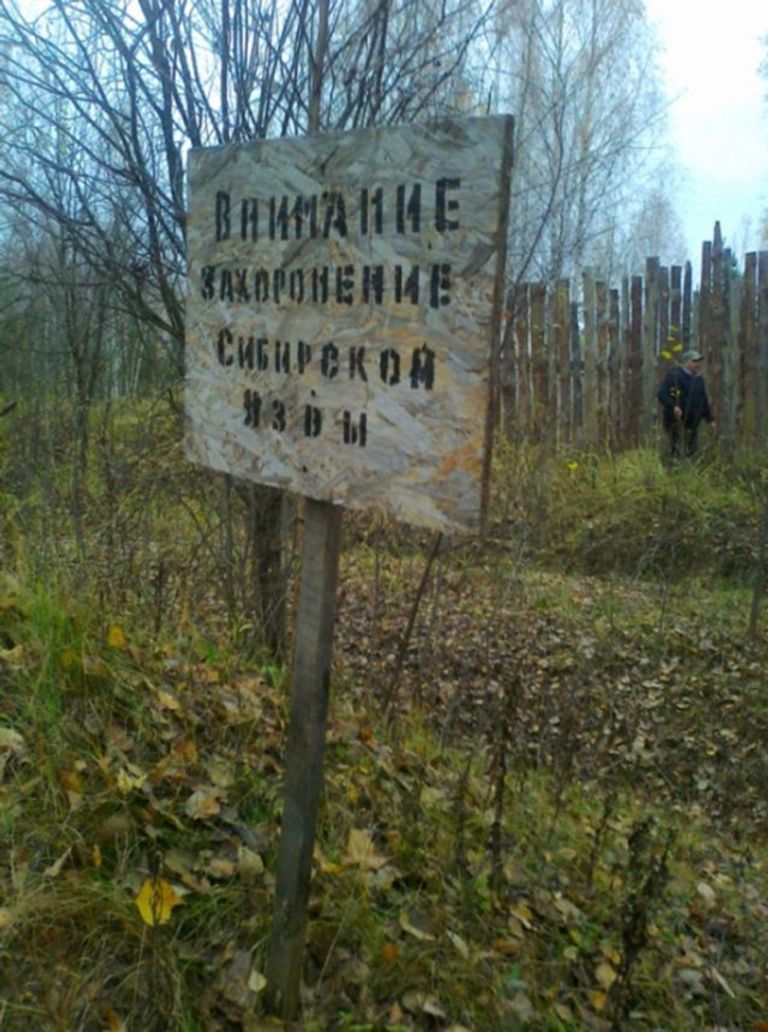 Предупреждение и ограждение скотомогильника Предупреждение и ограждение скотомогильника