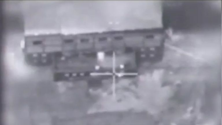 Видео уничтожения израильскими военными ядерного реактора в Сирии