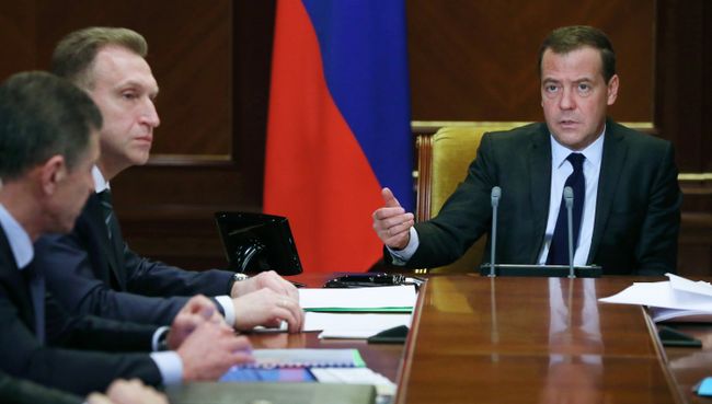 Председатель правительства РФ Дмитрий Медведев проводит совещание по экономическим вопросам. 21 марта 2018 Председатель правительства РФ Дмитрий Медведев проводит совещание по экономическим вопросам. 21 марта 2018