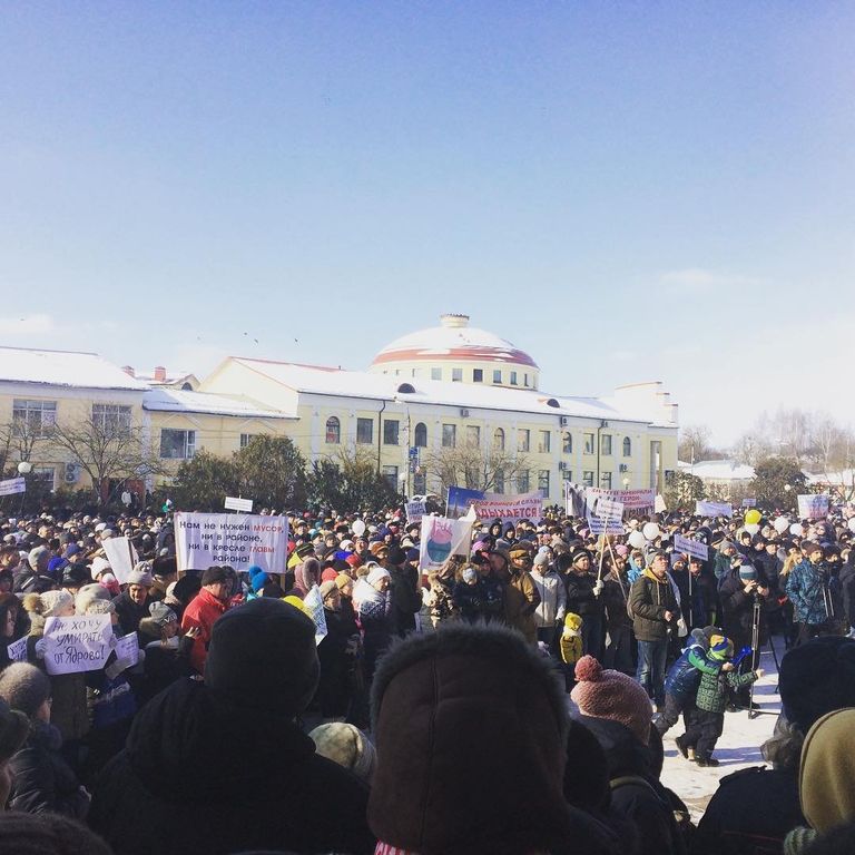 Митинг против свалки в Ядрово Митинг против свалки в Ядрово