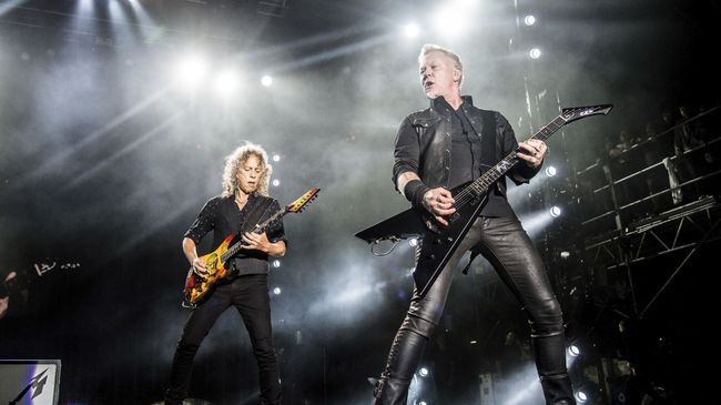 Выступление группы Metallica