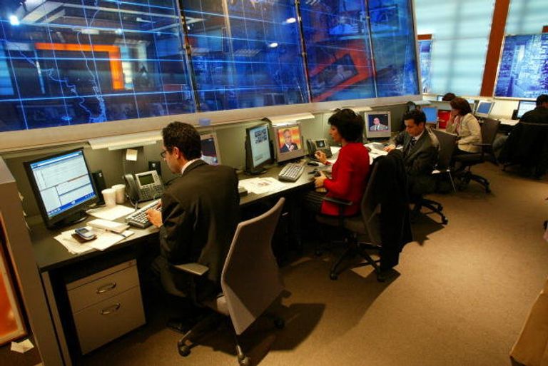 Ньюсрум в офисе BBG (Broadcasting Board of Governors)