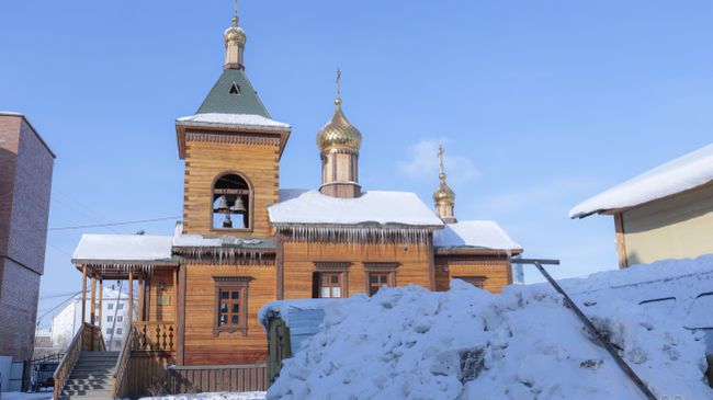 Спасский монастырь, республика Якутия Спасский монастырь, республика Якутия