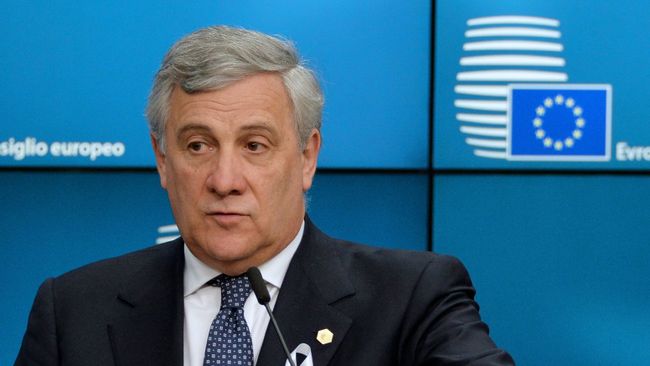 Председатель Европейского парламента Антонио Таяни Председатель Европейского парламента Антонио Таяни