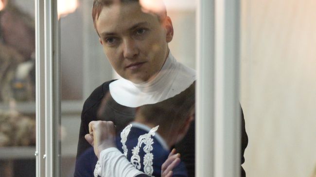 Депутат Верховной рады Надежда Савченко на заседании в Шевченковском районном суде в Киеве. 23 марта 2018 Депутат Верховной рады Надежда Савченко на заседании в Шевченковском районном суде в Киеве. 23 марта 2018