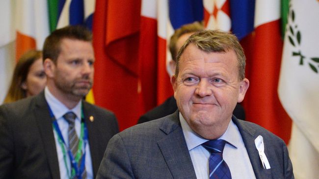 Глава МИД Дании Ларс Лёкке Расмуссен 