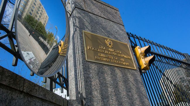 Посольство Российской Федерации в Вашингтоне. Архивное фото Посольство Российской Федерации в Вашингтоне. Архивное фото