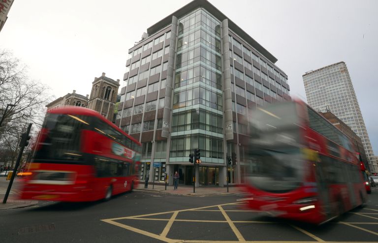 Офис компании Cambridge Analytica в центре Лондона, Великобритания