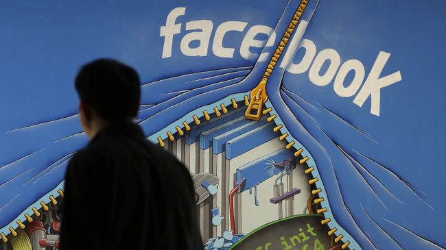 Граффити на офисе компании Facebook в Калифорнии. Архивное фото Граффити на офисе компании Facebook в Калифорнии. Архивное фото
